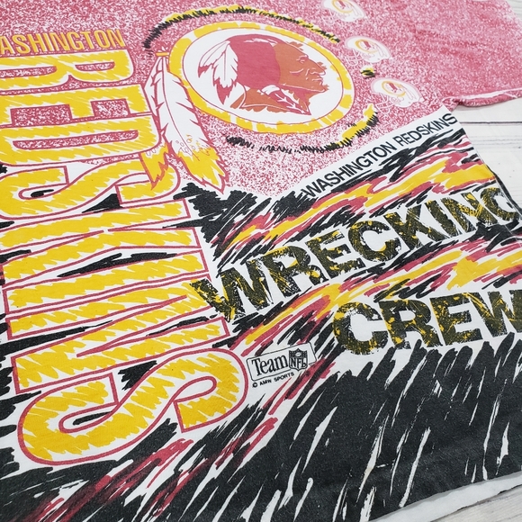 Vintage Washington Redskins Wrecking Crew T-shirt - Picture 4 of 6
